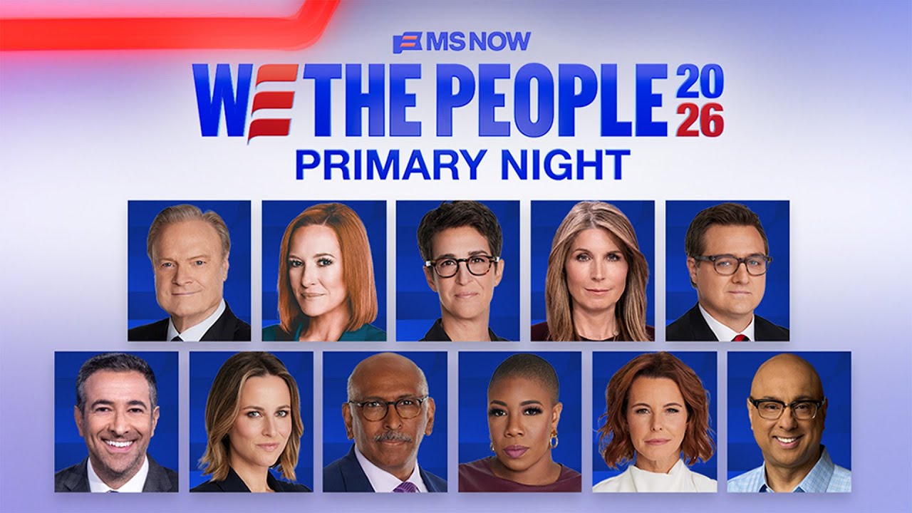 MS NOW’s special ‘We The People’ primary coverage | Audio Only