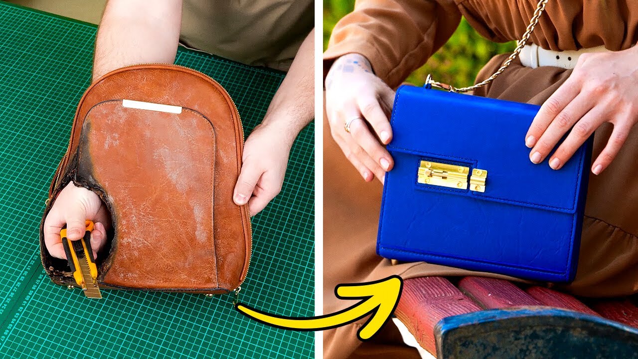 My Husband Repaired My Old Bags and Shoes!