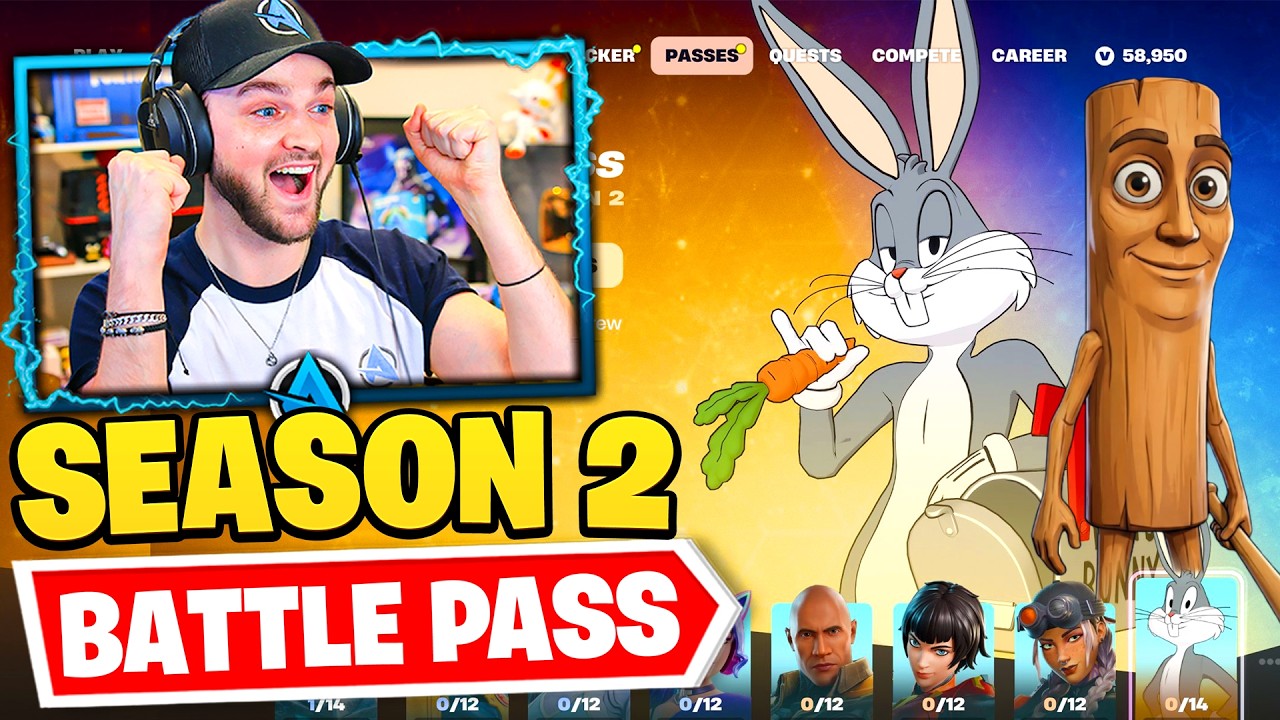 *NEW* Fortnite Chapter 7 SEASON 2 Battle Pass! (Tung Tung Sahur!?)