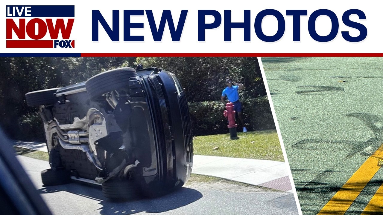 NEW PHOTOS: Tiger Woods arrested on suspicion of DUI in Florida