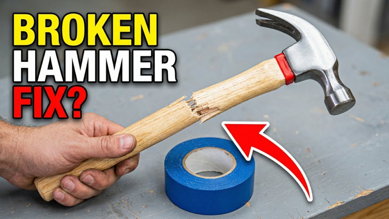 Old Hammer? I Turned It Into 5 NEW Ones! 🔨😱