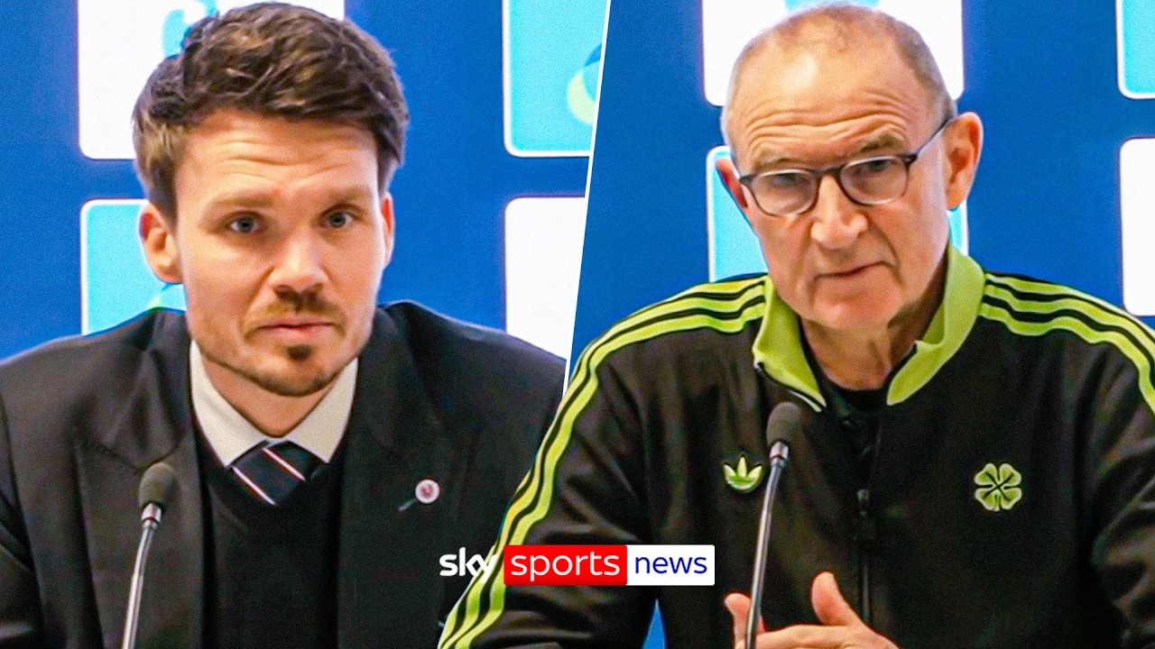 O’Neill & Röhl react to fans clashing at Ibrox as Celtic beat Rangers in Scottish Cup quarter-final