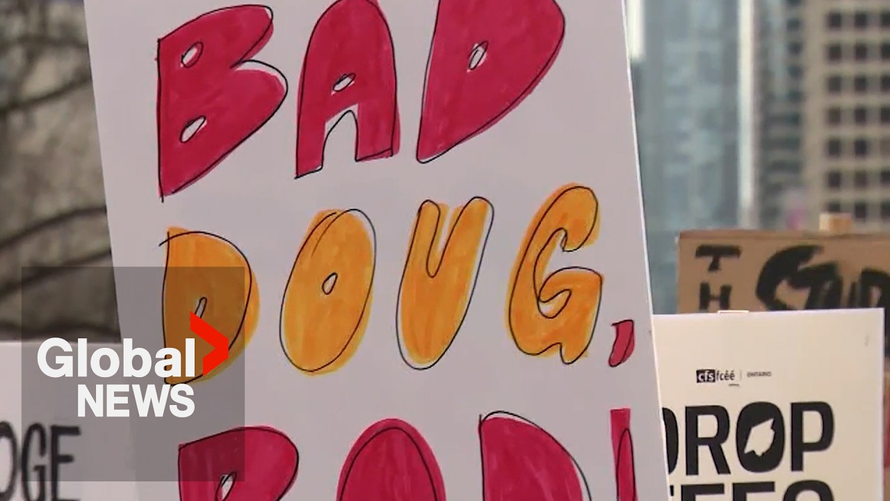 Ontario students protest OSAP changes at Queen’s Park