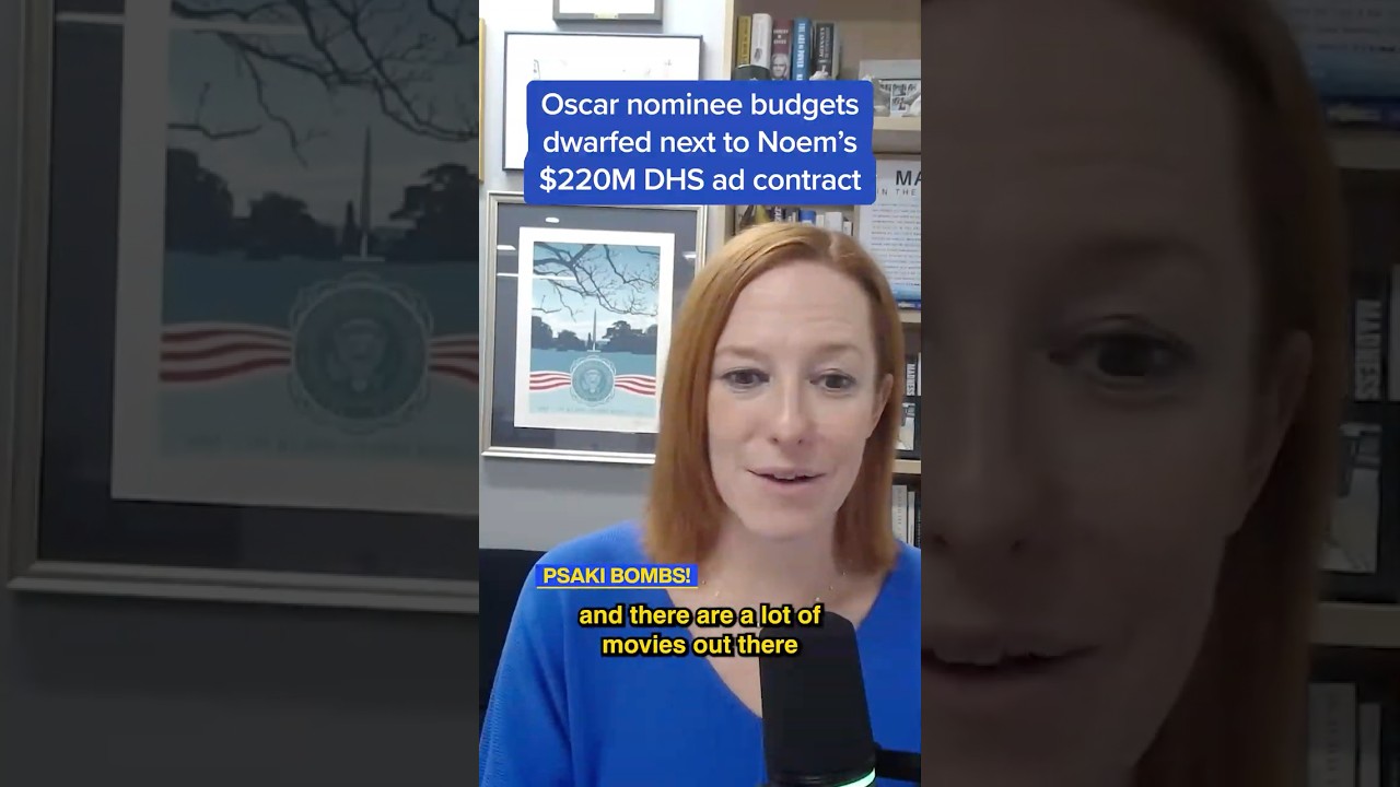 Oscar nominee budgets dwarfed next to Noem’s $220M DHS ad contract