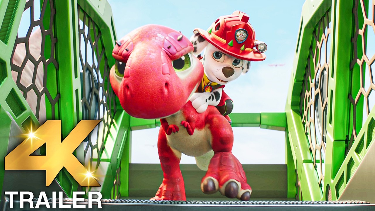 PAW PATROL 3 THE DINO MOVIE Trailer (4K ULTRA HD) 2026
