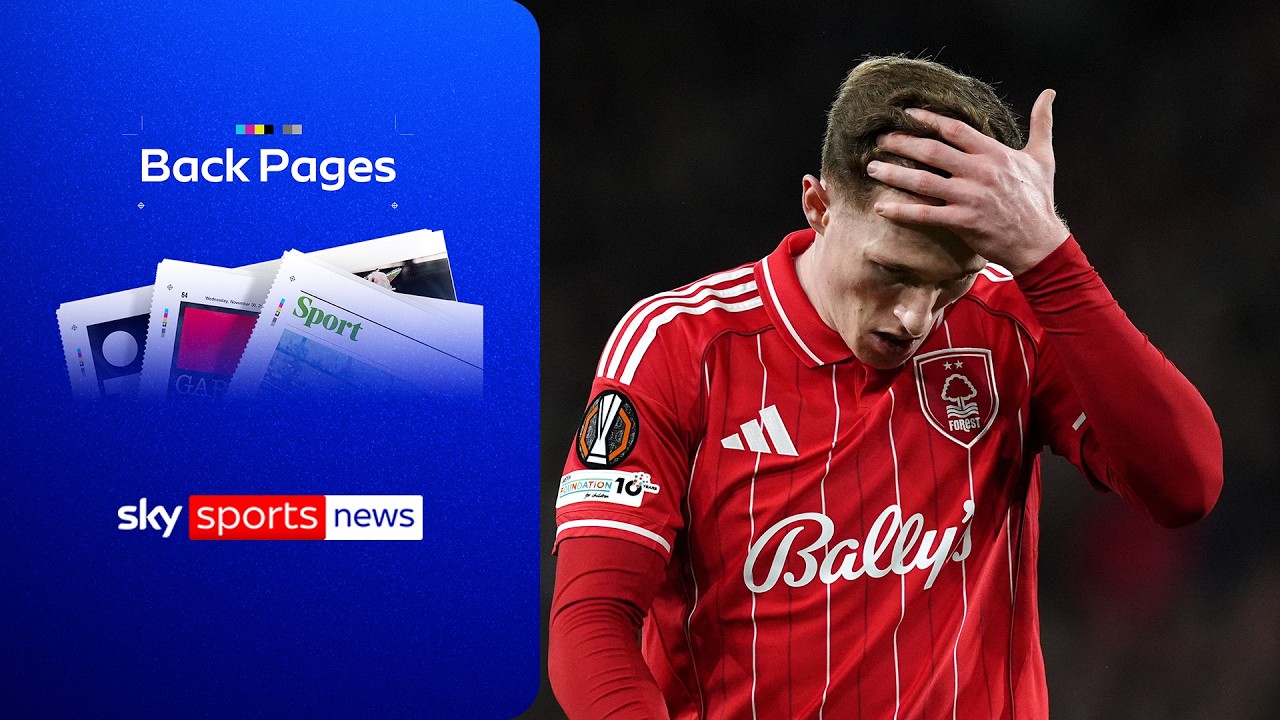 Reaction as Forest and Palace fail to win with Villa winning in Europe | Back Pages Tonight