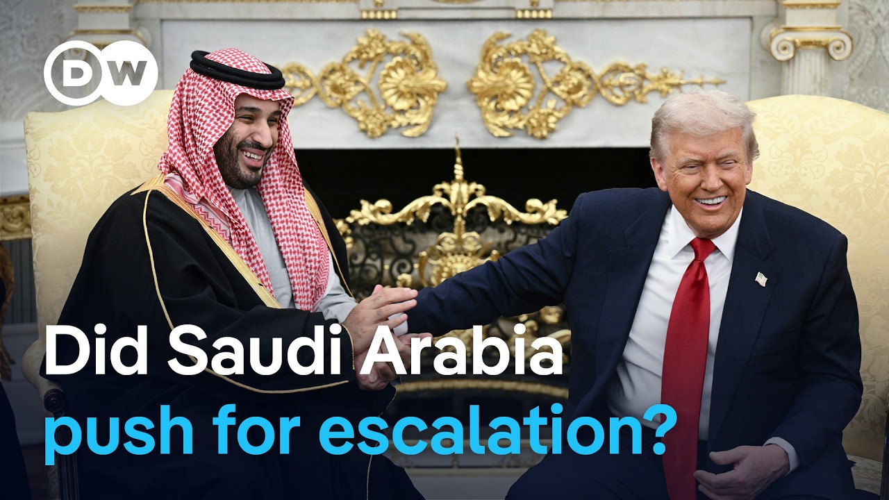 Report: Saudi Arabia urges US to press on with the Iran war | DW News