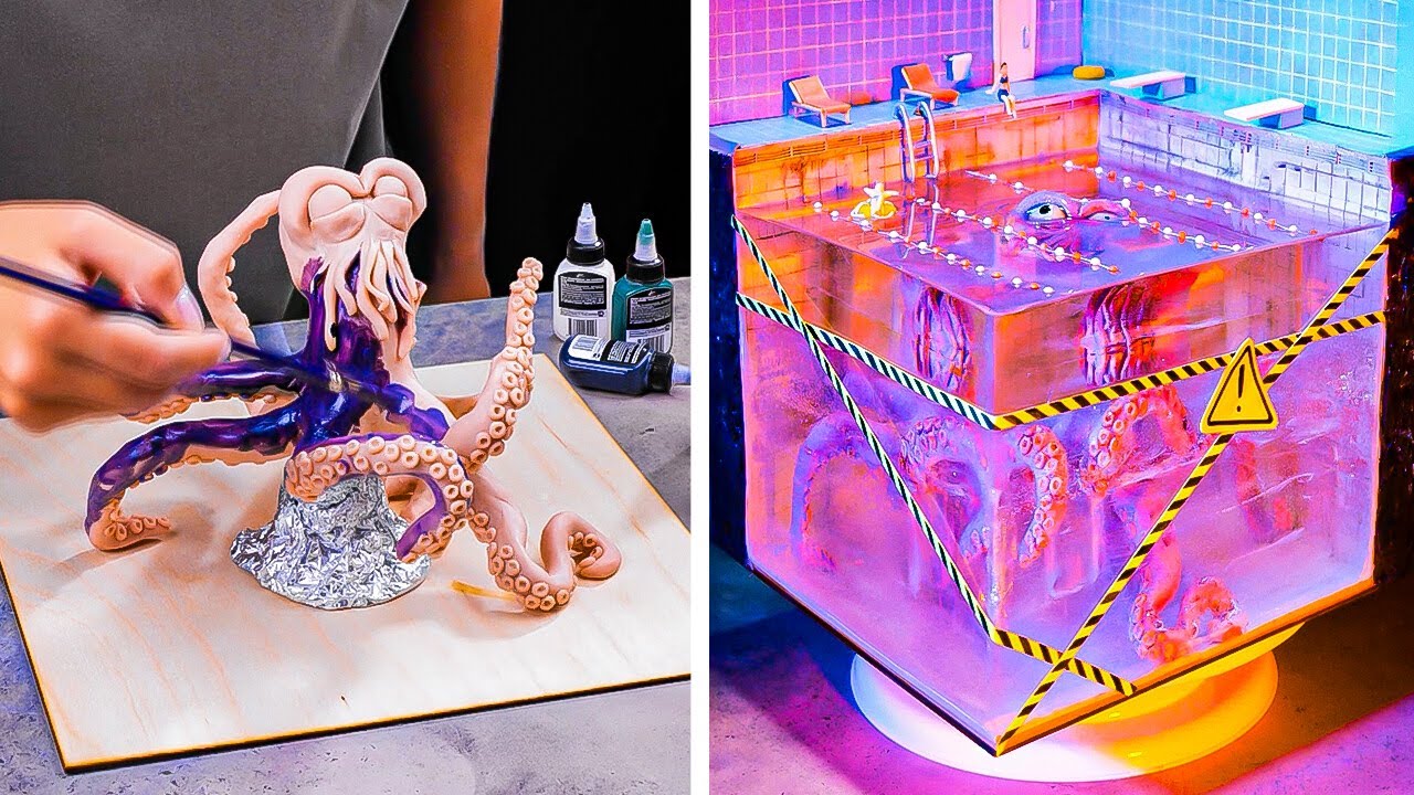 Resin Art That Looks Like Real Objects 🤯