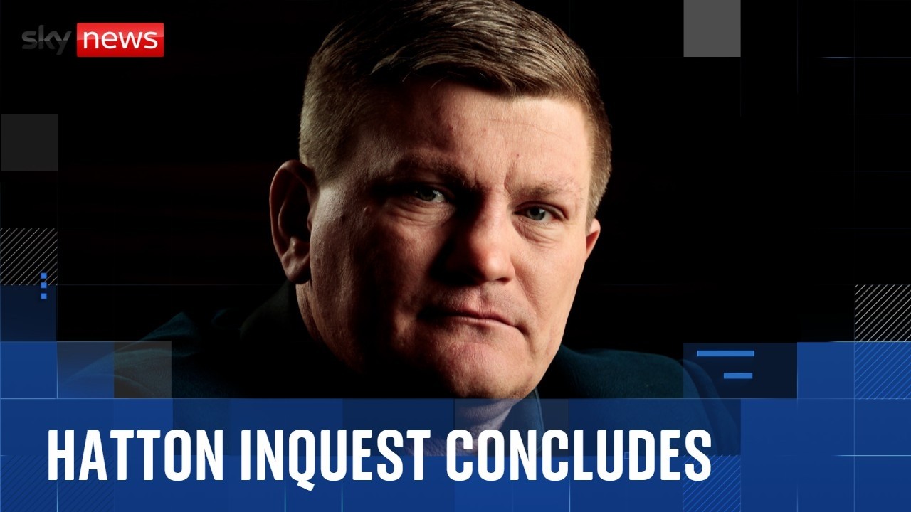Ricky Hatton had brain disease caused by repeated head trauma when he died