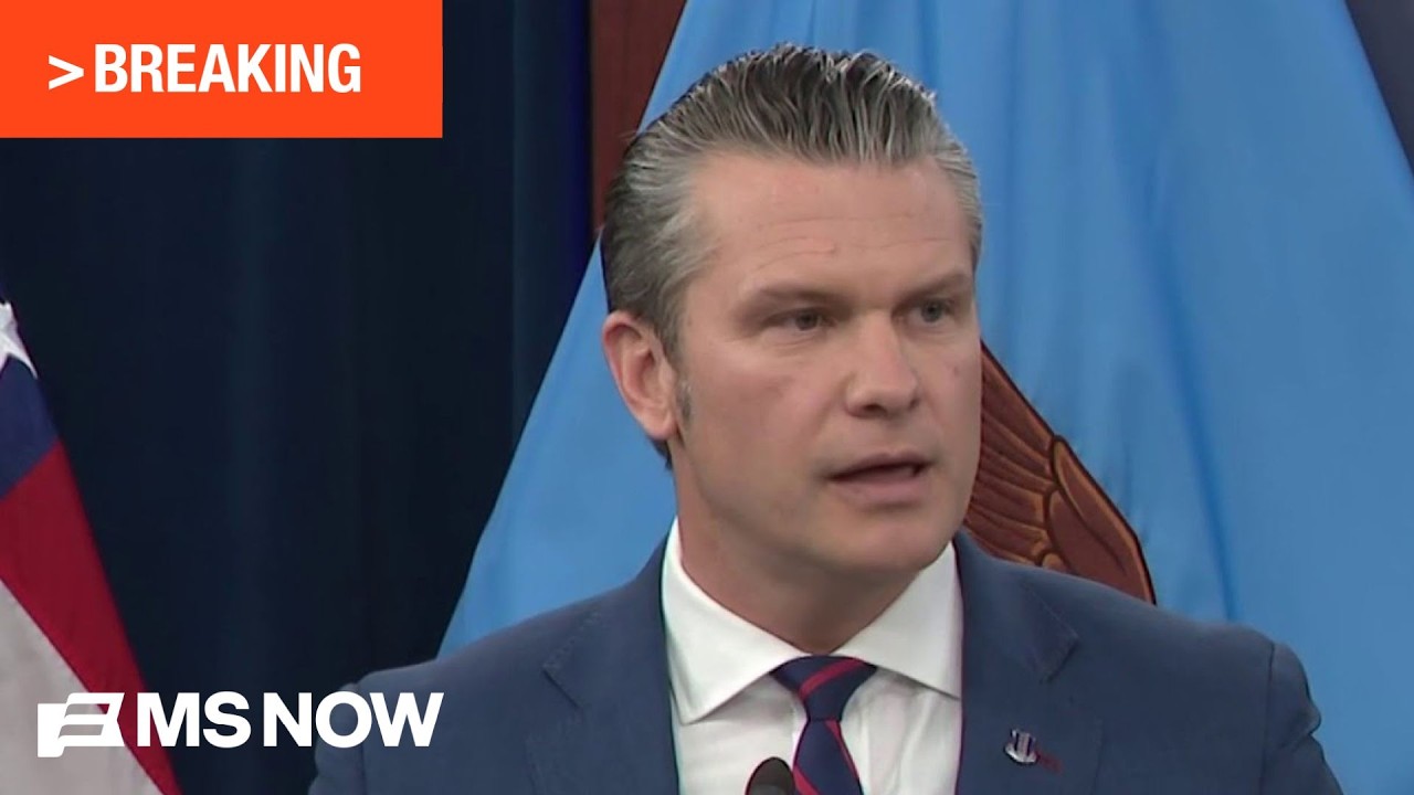 Secy. Hegseth: We didn’t start this war, but under Trump we are finishing it