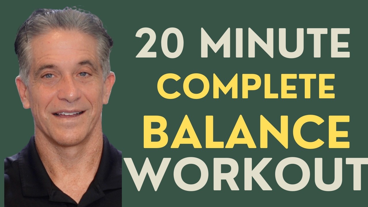 Seniors: 20-Minute Complete Balance Workout