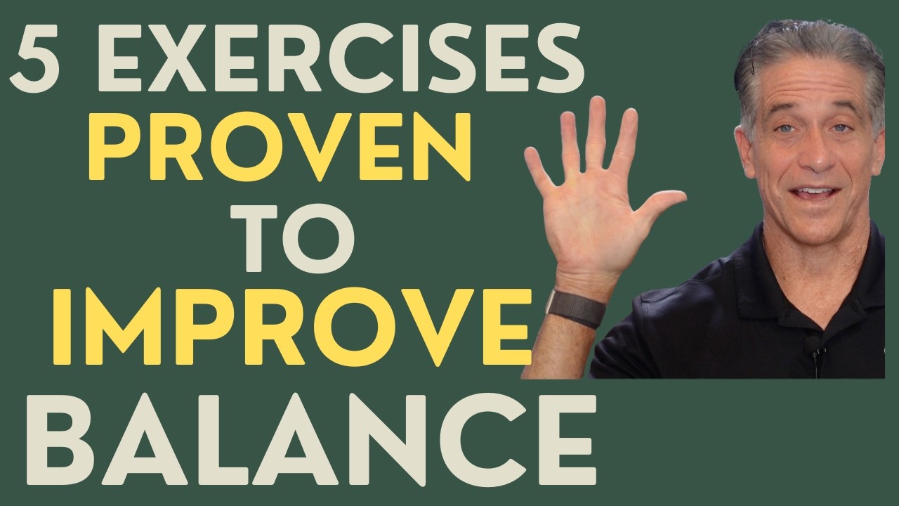 Seniors: 5 Exercises Proven to Improve Balance