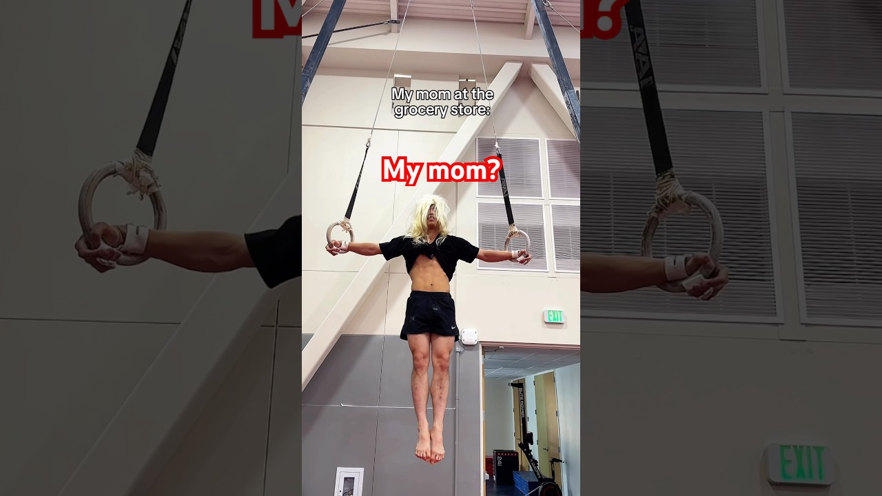 She crushed it 💪 #gymnastics #gymnast #olympics #olympic #sports sport fails comedy