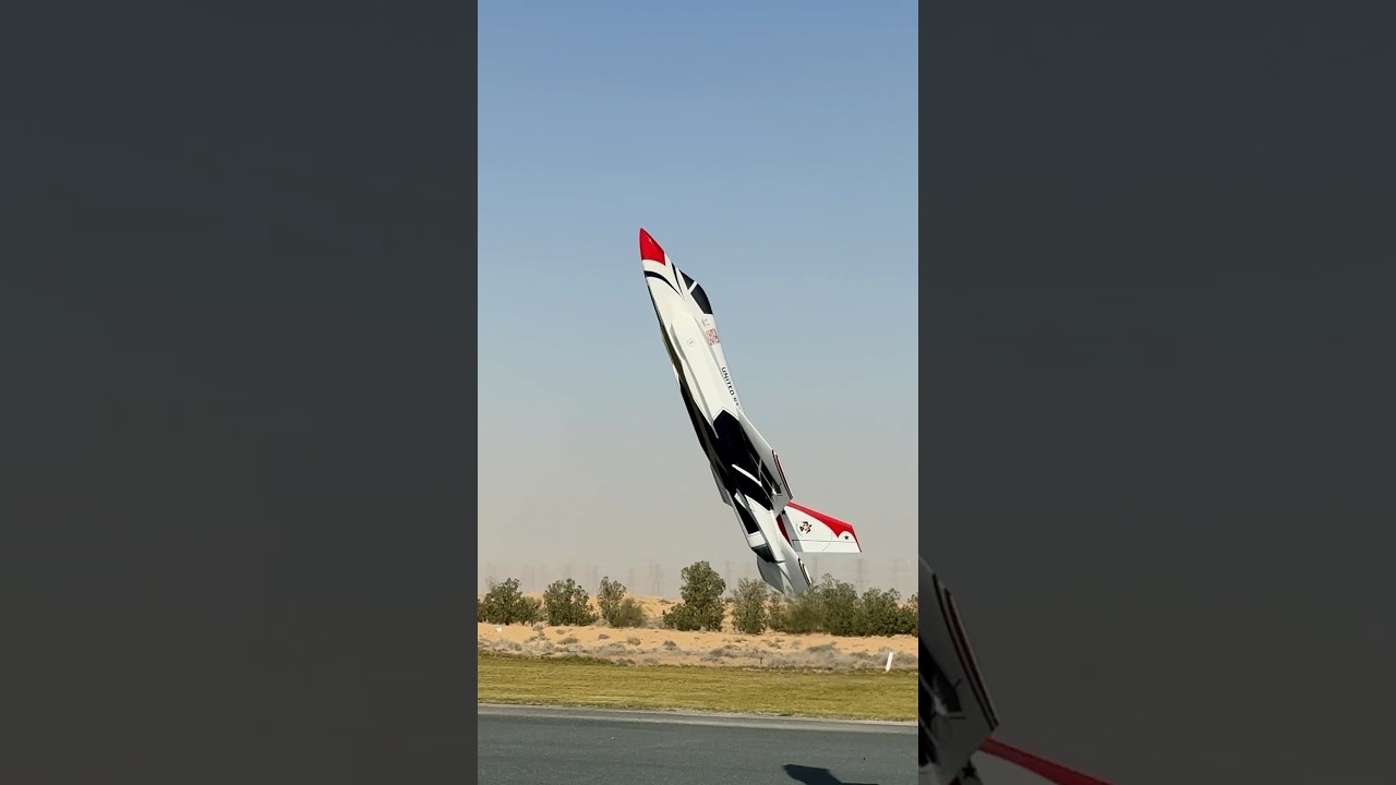 Sideways Flying RC Jet! 🔥