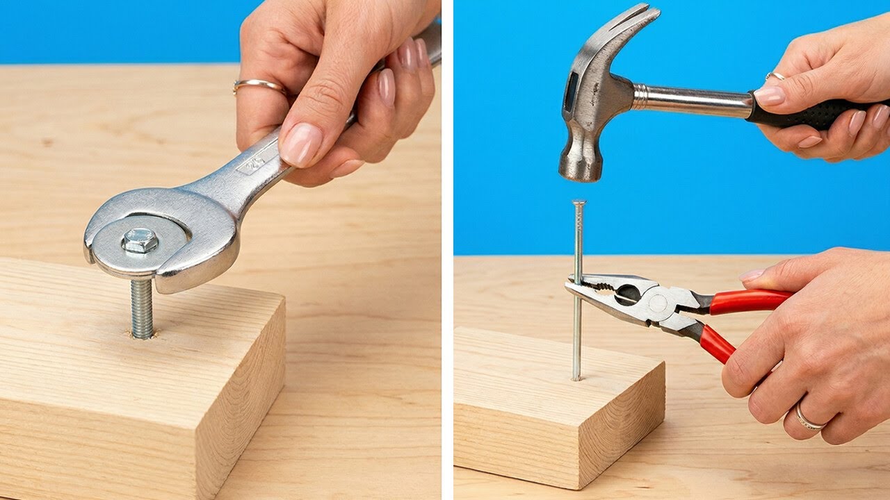 Simple Fixes Using Only Nails & Screws! 🛠️✨