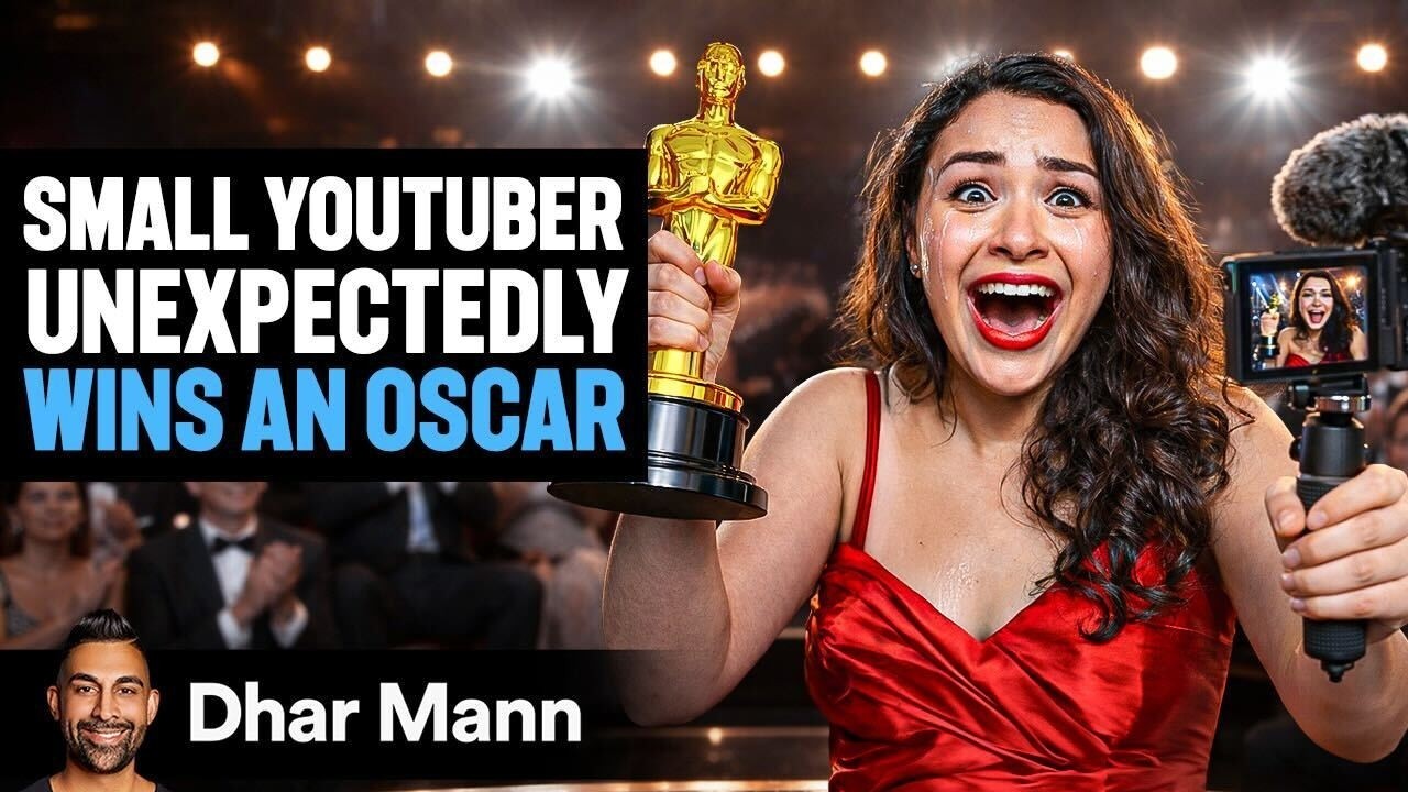 Small YouTuber Unexpectedly WINS An OSCAR | Dhar Mann Studios