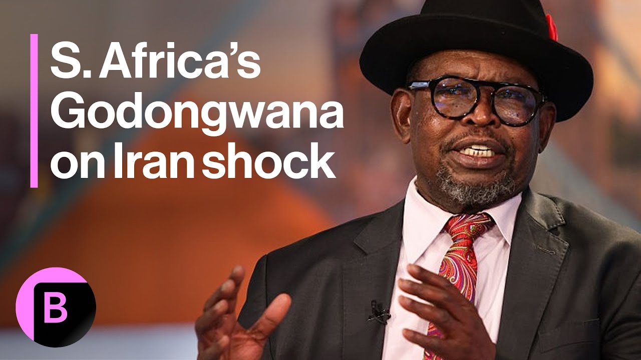 South Africa’s Godongwana on Mideast War Shock, Debt, Investment