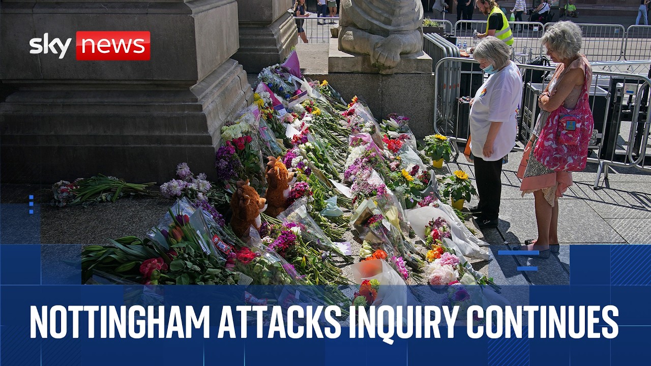 Survivor gives evidence at Nottingham attacks inquiry