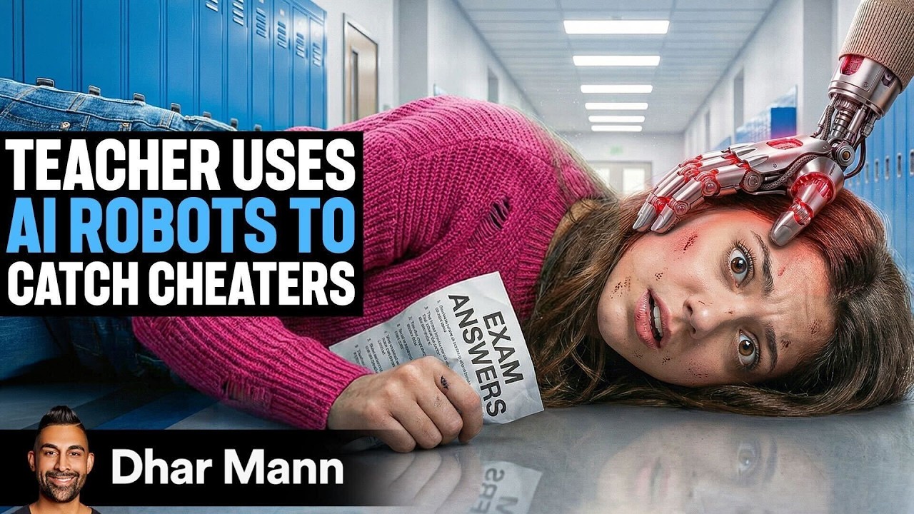 Teacher Uses AI ROBOTS To CATCH CHEATERS | Dhar Mann Studios