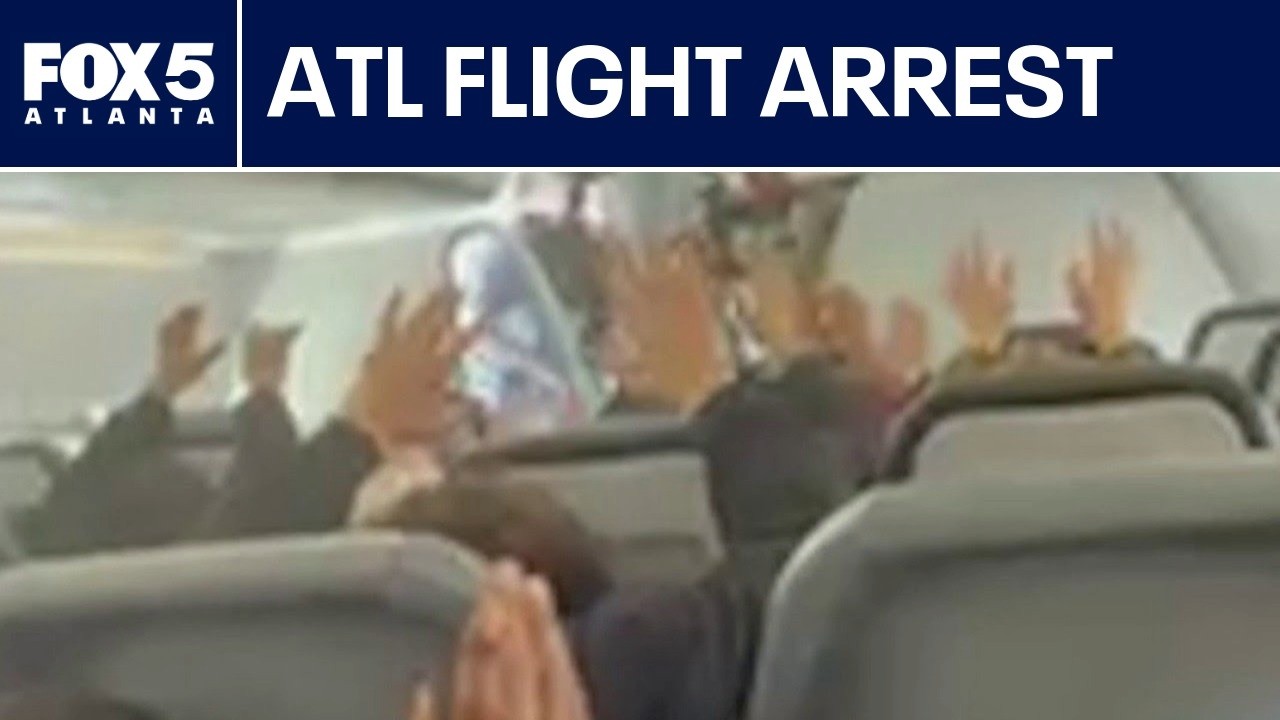 Tense moments on Frontier flight to Atlanta | FOX 5 News