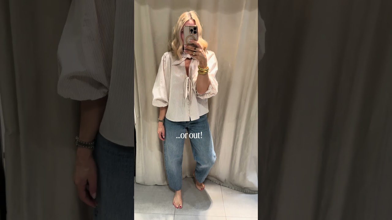 The perfect spring blouse!