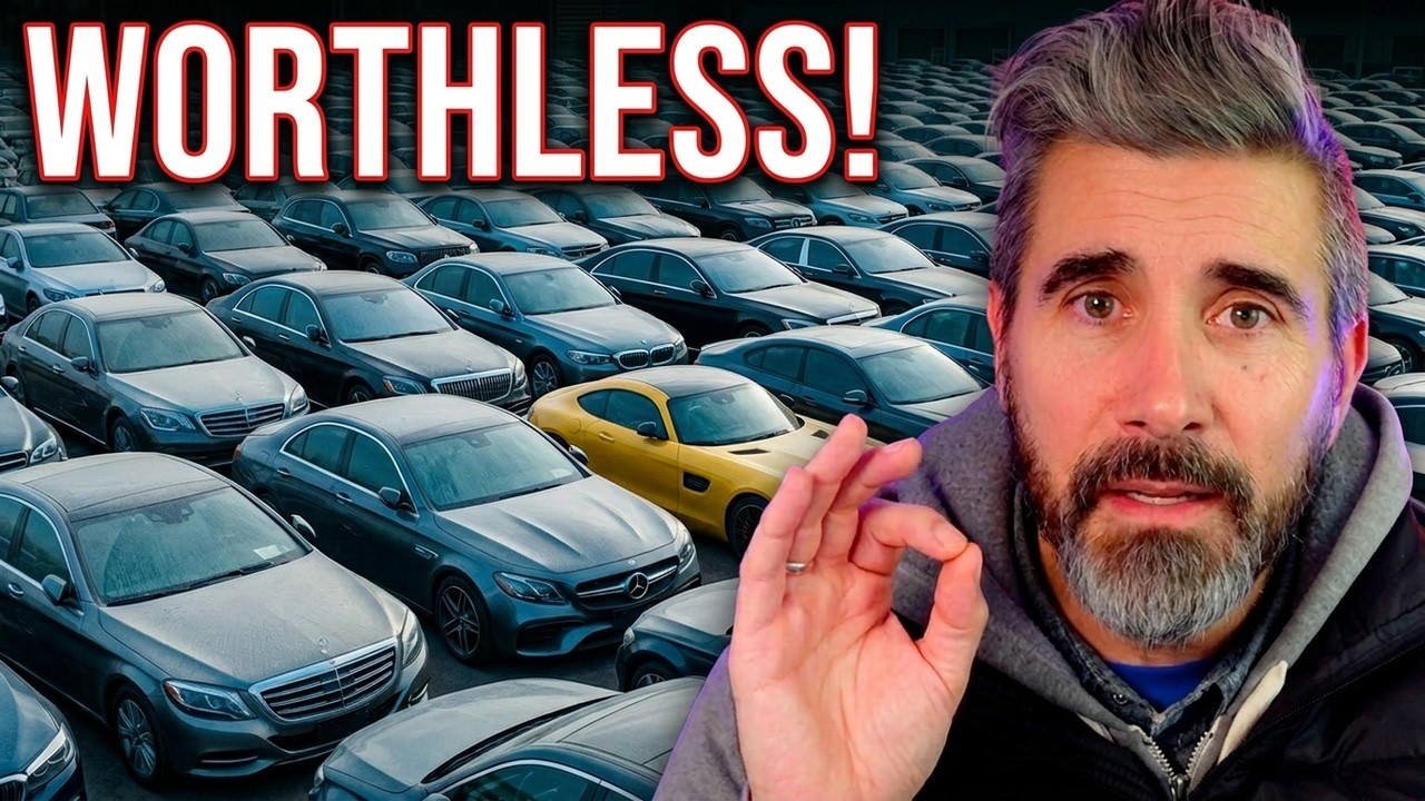 The SLOWEST Selling LUXURY CARS RIGHT NOW! The Car Lots Are OVERFLOWING!