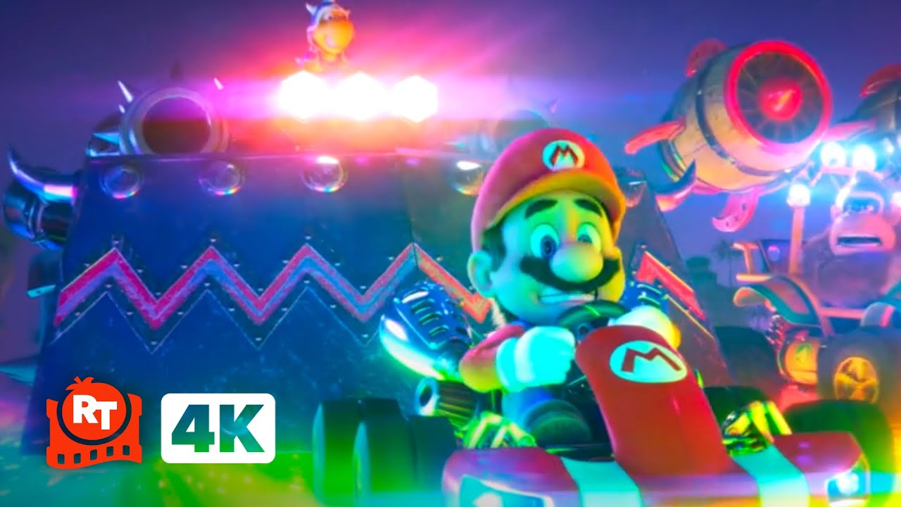 The Super Mario Bros. Movie (2023) 4K – RAINBOW ROAD | Movieclips
