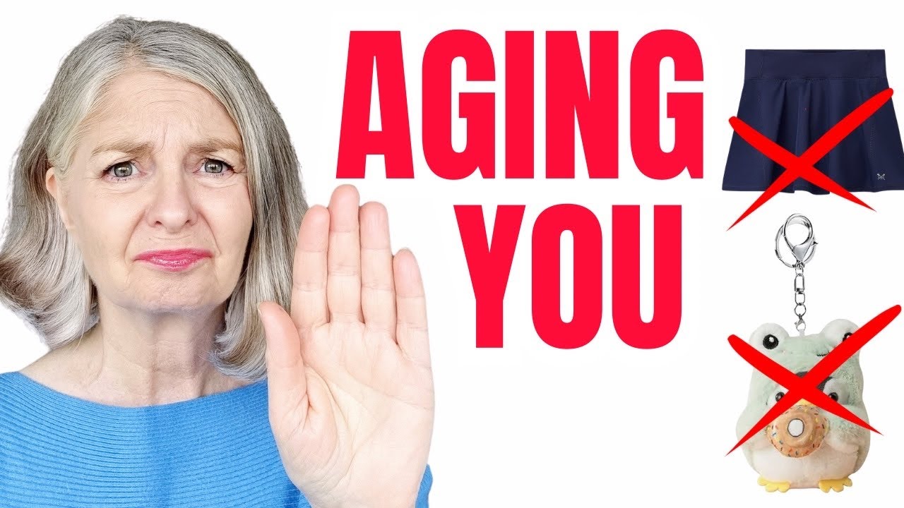 These 6 “Youthful” Things Actually Age You  (Declutter Now)