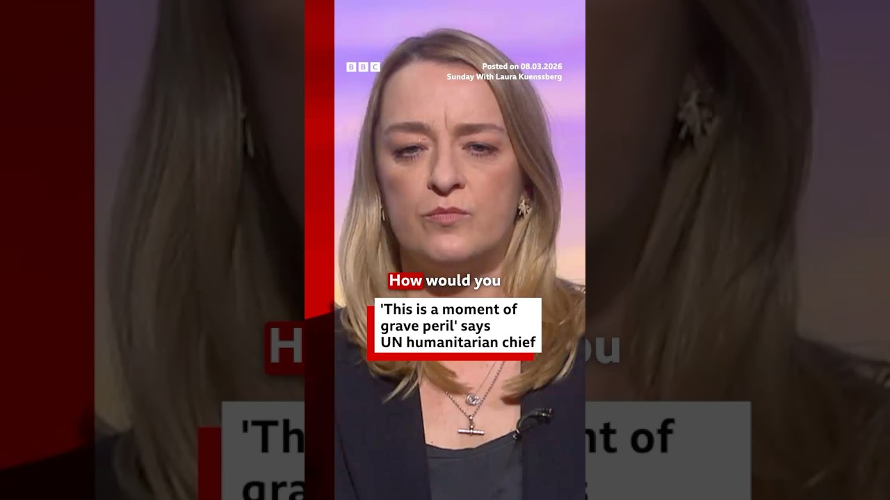 “This is a moment of grave peril” says UN humanitarian chief. #UN #Iran #BBCNews