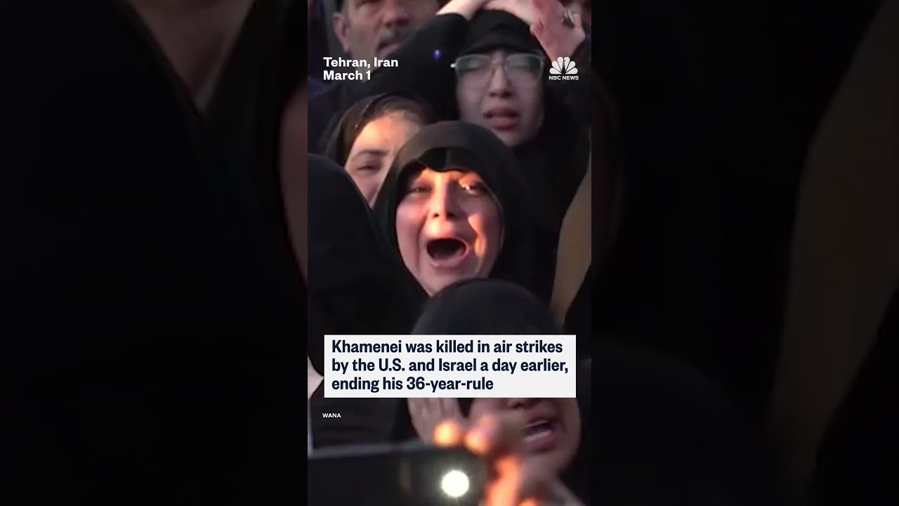 Thousands gather in Tehran to mourn Khamenei’s death