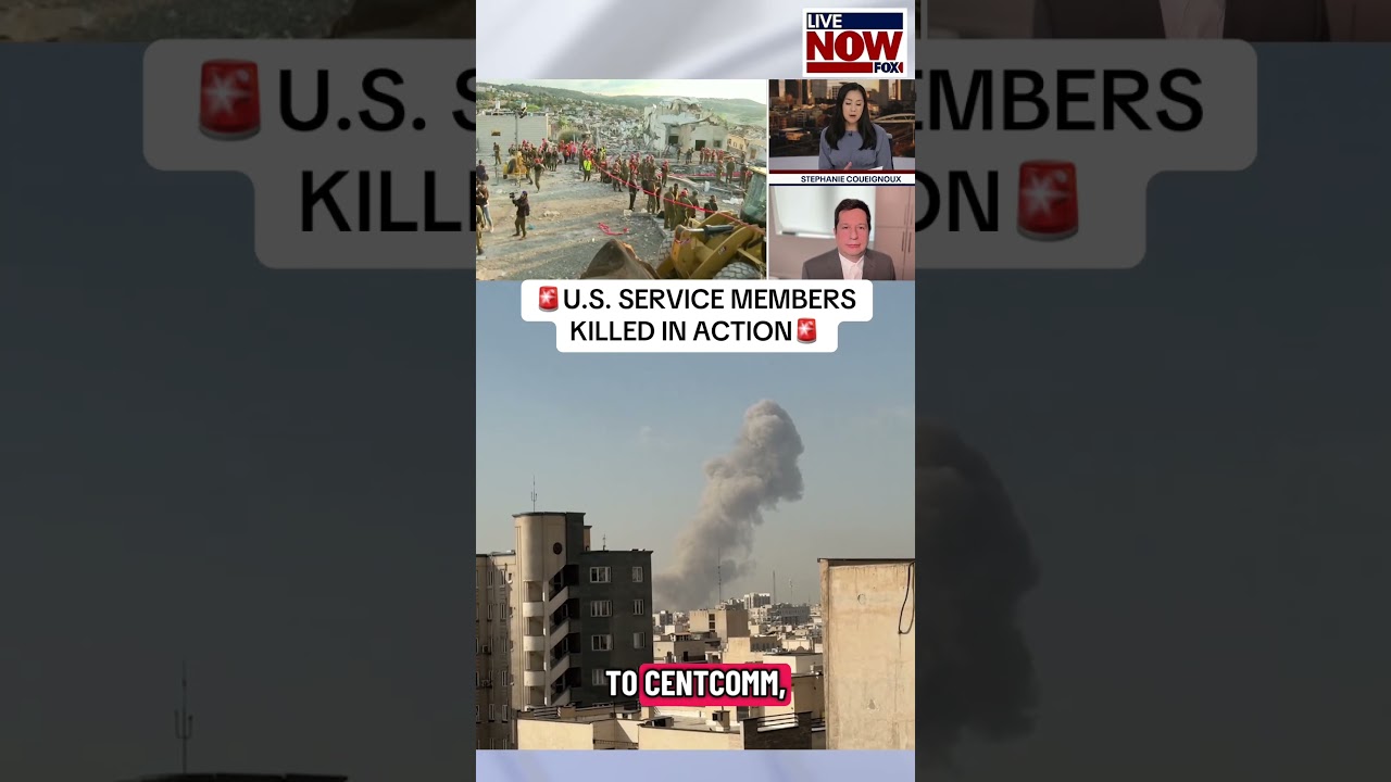 Three U.S. service members have been killed in action as part of Operation Epic Fury. #news #iran