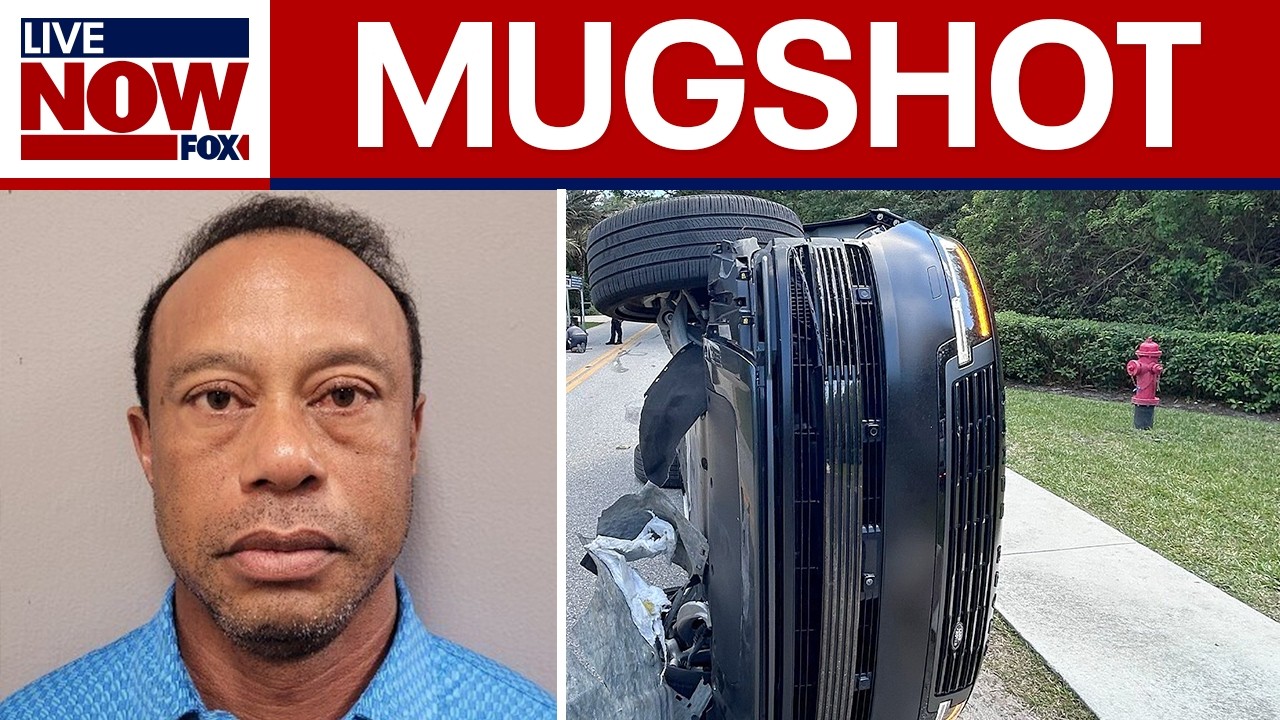 Tiger Woods’ mugshot released after DUI arrest in Florida