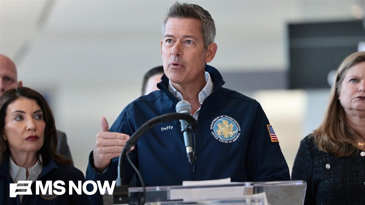 Transportation Secy. Duffy pleads for more funding after deadly LaGuardia crash