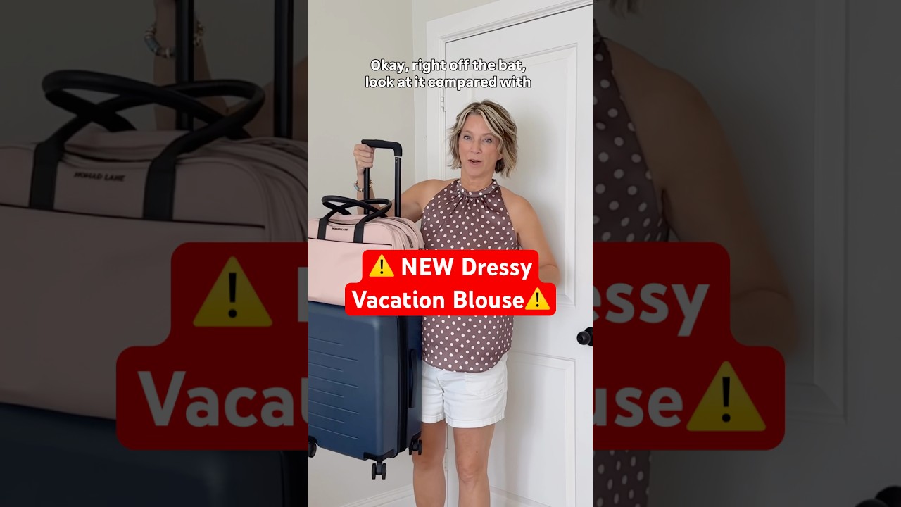 Travel’s Dressy Vacation Blouse