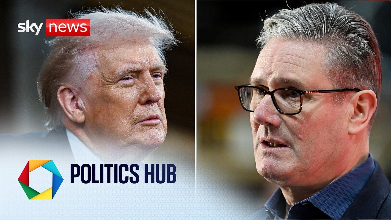 Trump criticises Starmer for not supporting initial strikes on Iran | Politics Hub