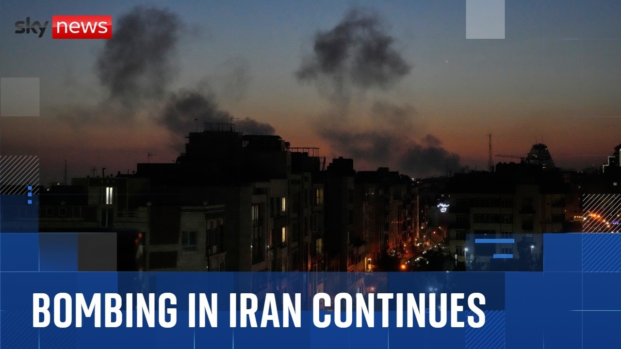 Trump demands ‘unconditional surrender’ as bombing in Iran continues