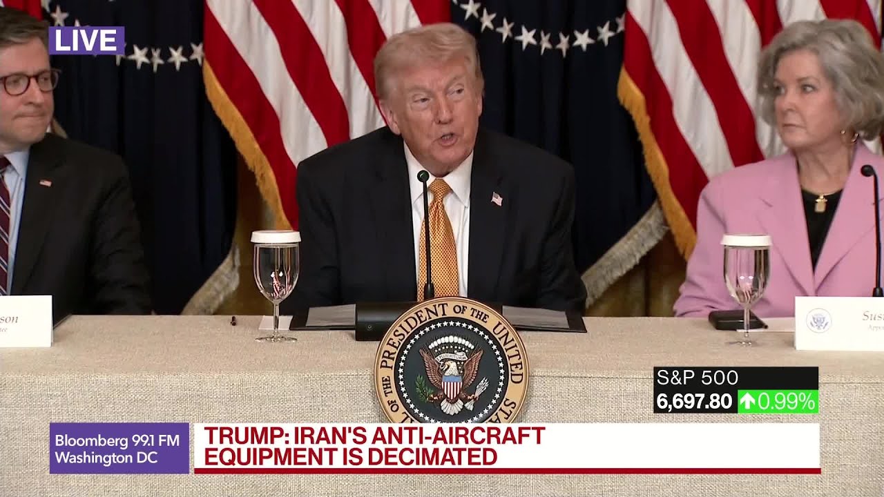 Trump Gives Update on Iran: Military has Been Obliterated, Some Allies Will Help With Hormuz