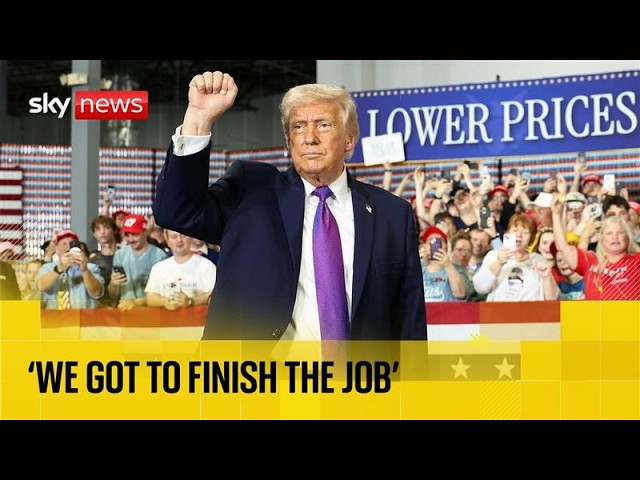 Trump speaks at Kentucky rally on day 12 of Iran war