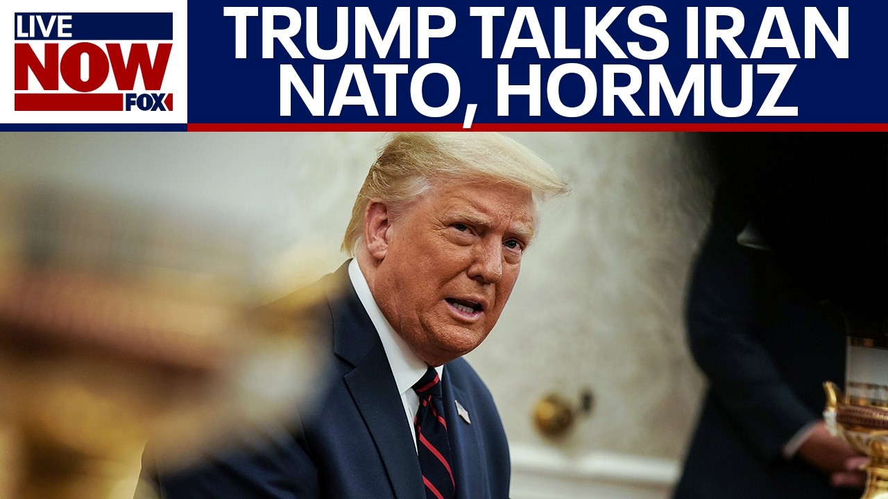 Trump updates on NATO, Iran war, Straight of Hormuz protections