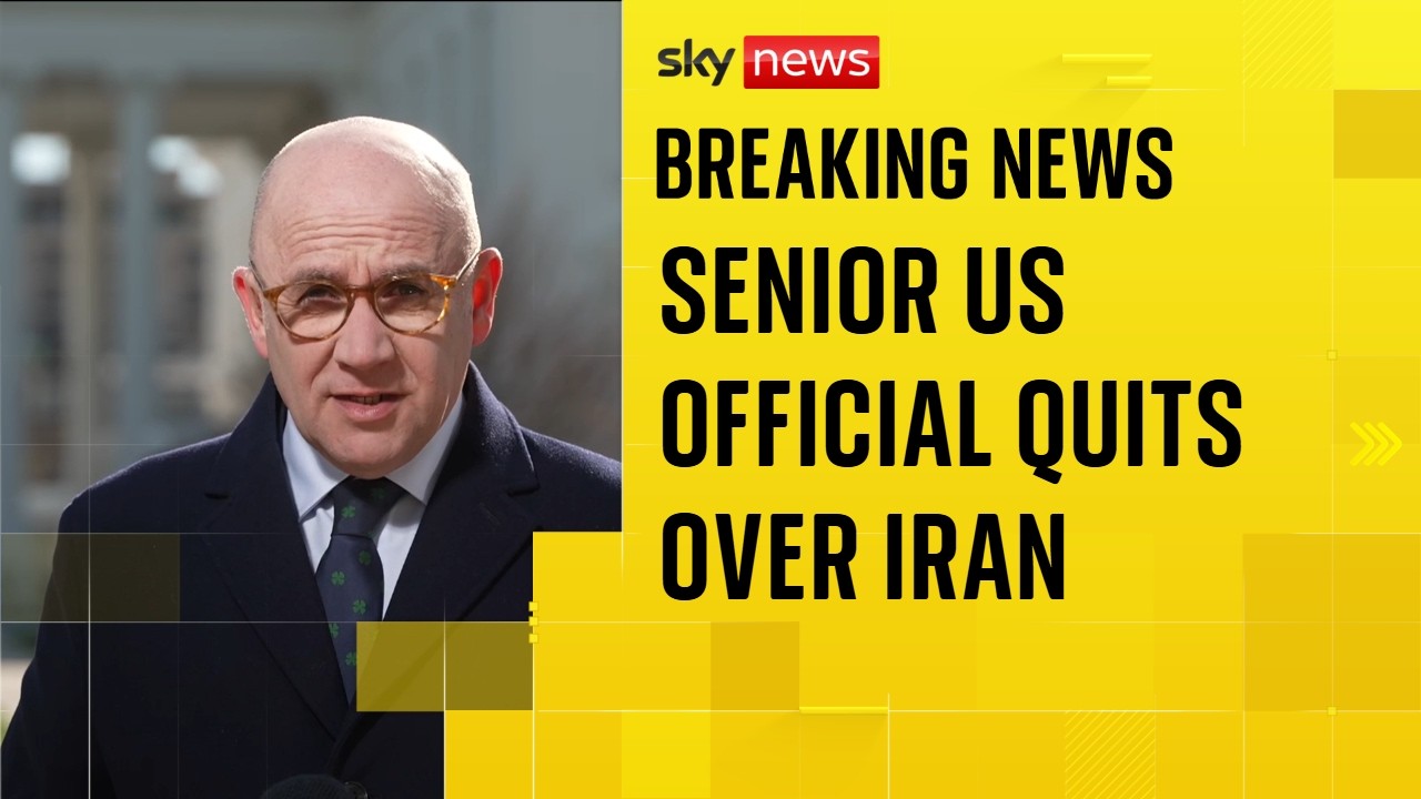 Trump’s senior counterterrorism official quits over Iran war blaming ‘pressure from Israel’