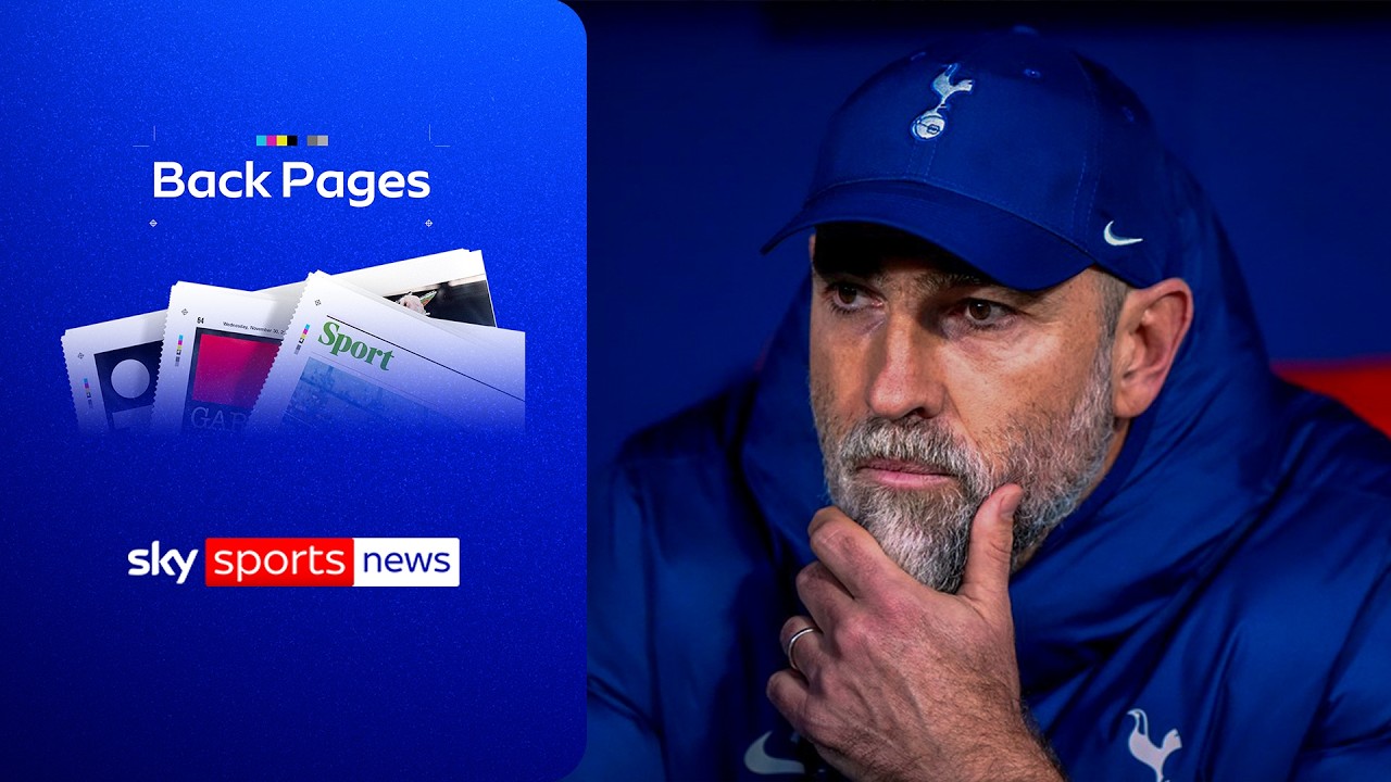 Tudor wants Spurs players to show courage and not be ‘victims’ | Back Pages Tonight