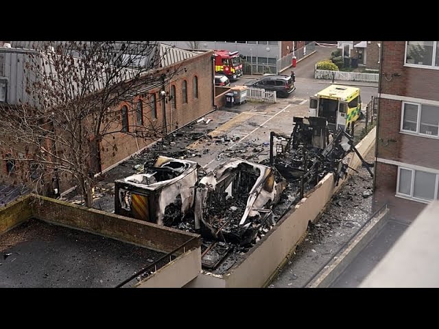 UK police investigate Jewish charity ambulance arson attack as hate crime