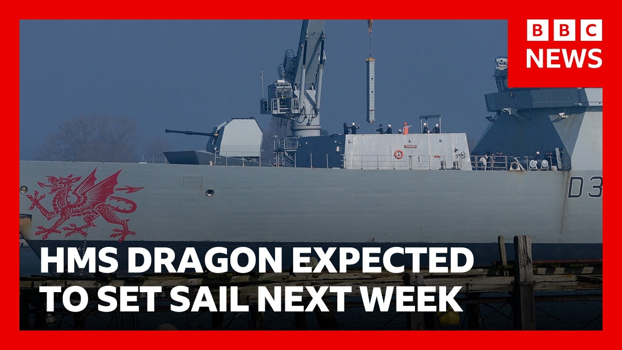 UK warship not expected to set sail to Cyprus until next week | BBC News