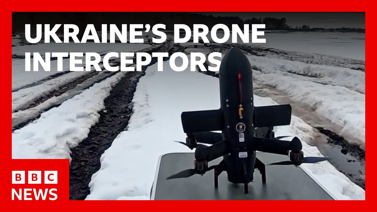 Ukrainian anti-drone ‘Bullet’ that could help defend Gulf | BBC News