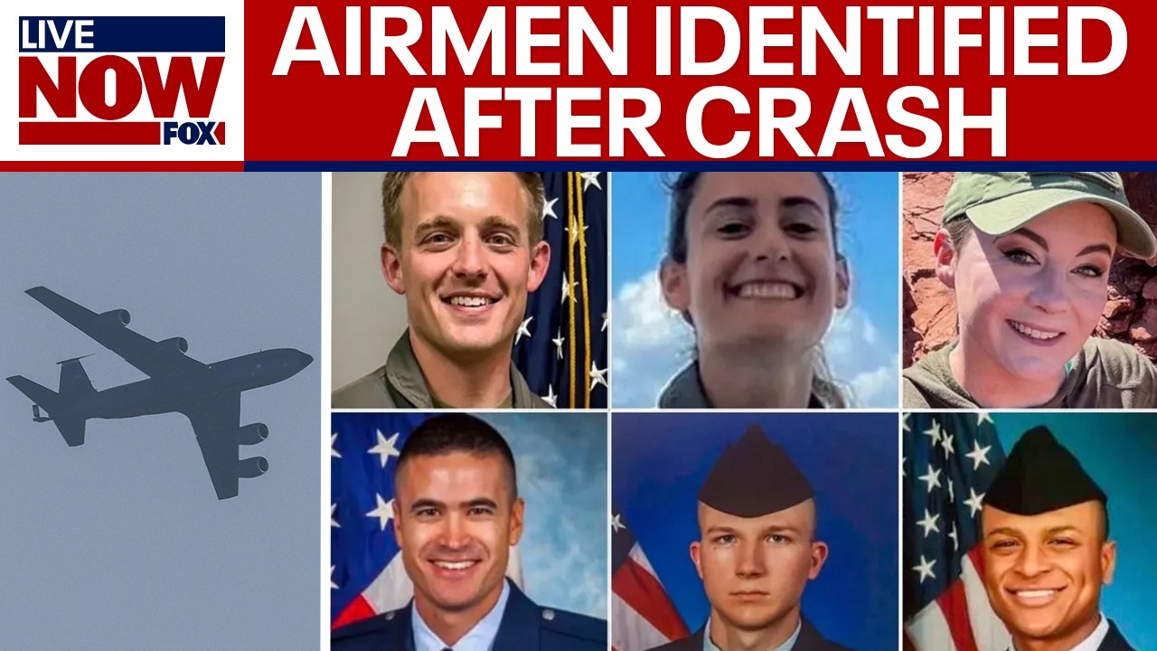 UPDATE: Pentagon identifies 6 airmen killed in mid-air refueling incident