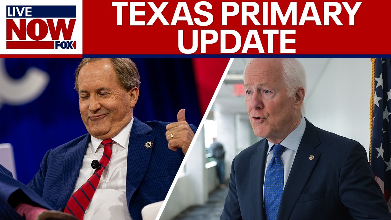UPDATE: Texas primary 2026 results, Cornyn and Paxton advance to runoff