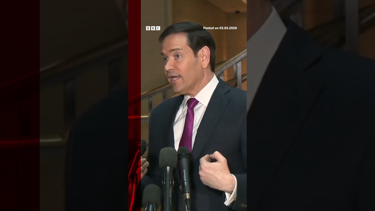 US attacked Iran because of ‘imminent threat’, says Marco Rubio. #US #Iran #BBCNews
