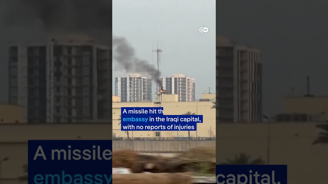 US Baghdad embassy attacked | DW News