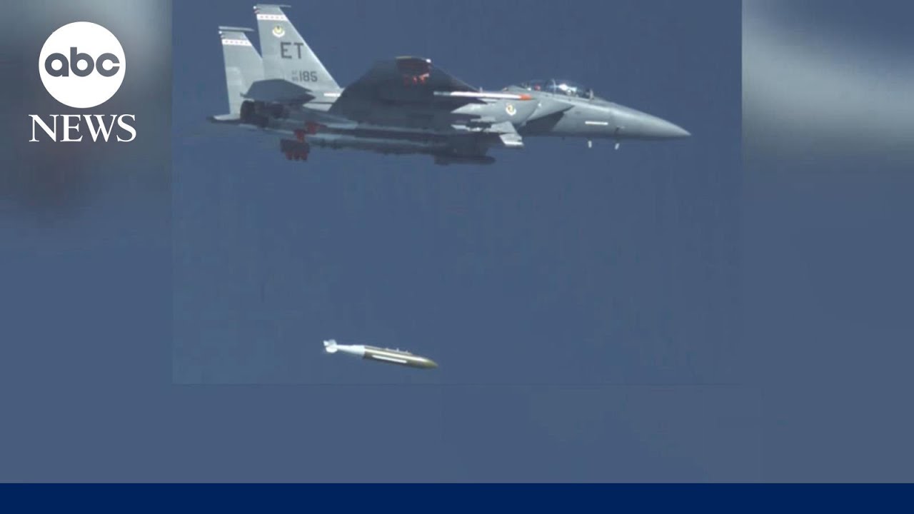 US drops 5,000-pound ‘bunker-buster’ bombs on targets near Strait of Hormuz