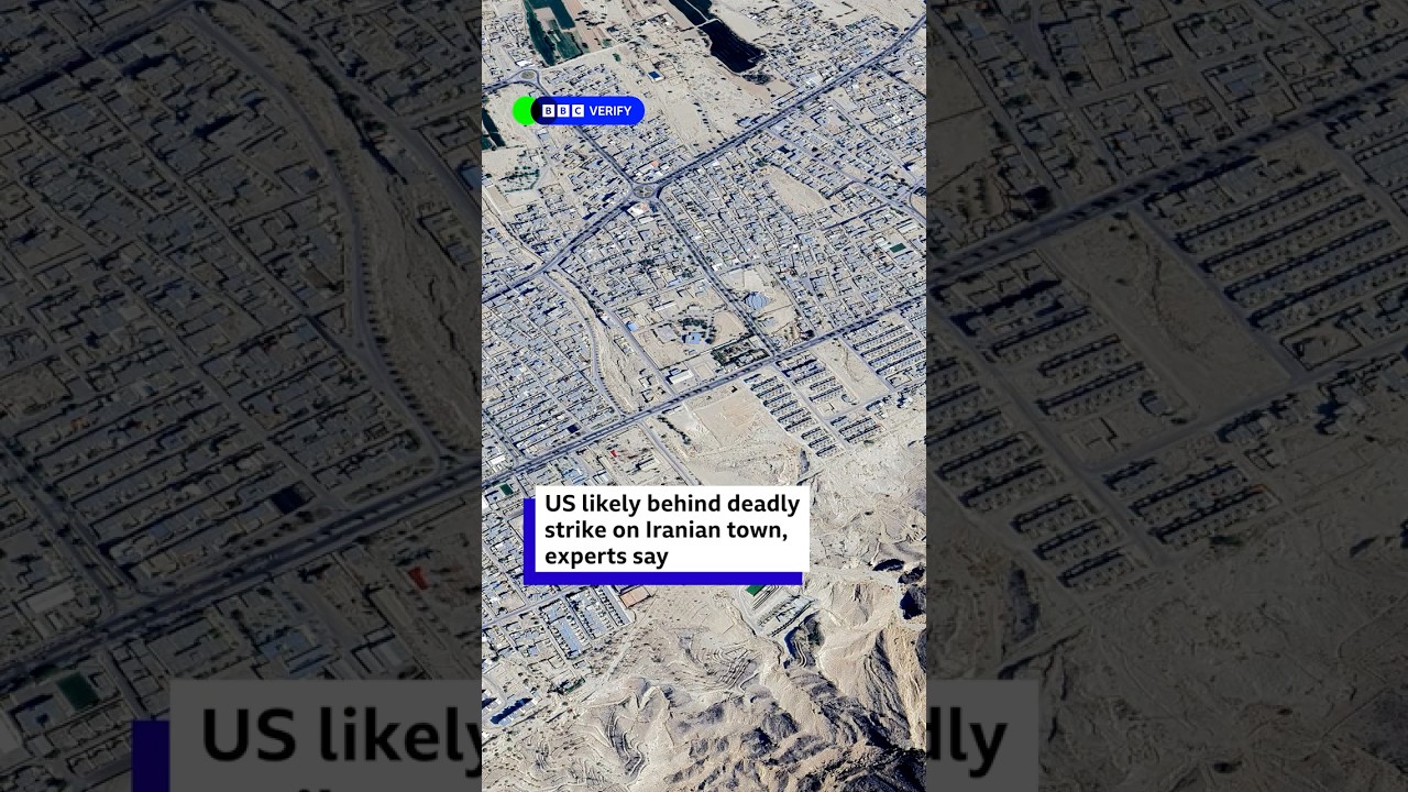 US likely behind deadly strike on Iranian town, experts say. #Lamerd #BBCNews